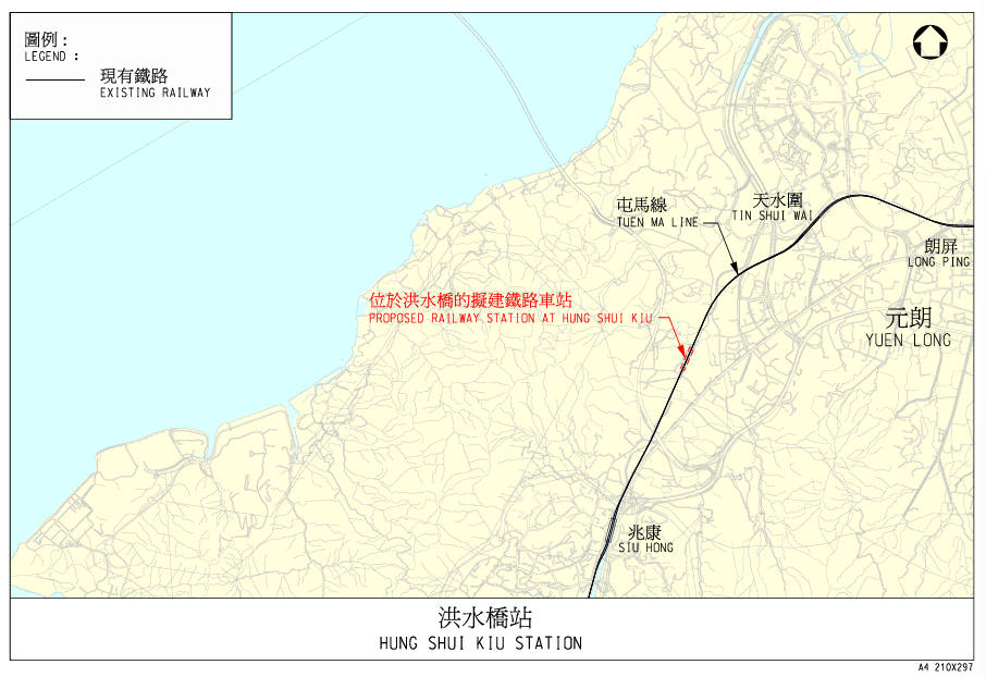 图：屯马线洪水桥站