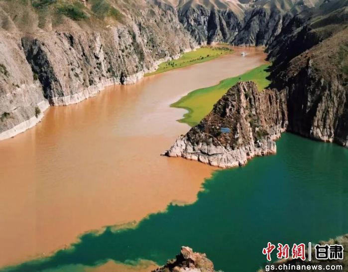 图为临夏州永靖县黄洮交汇之处(资料图) 临夏州文旅局供图
