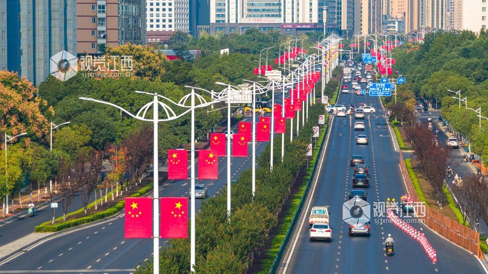 2026年9月28日在江西省吉安市吉州区拍摄的画面。