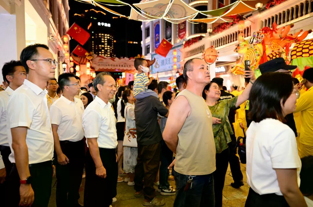 郭文海督导检查孙文西路 为香山古城文旅发展划重点