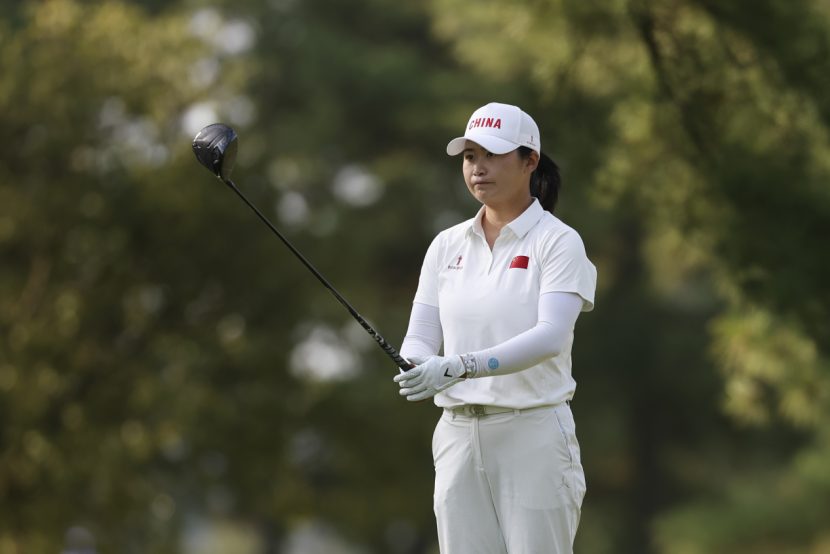 守得云开见月明 中国女队赢亚运会高尔夫女团金牌殷若宁获银牌