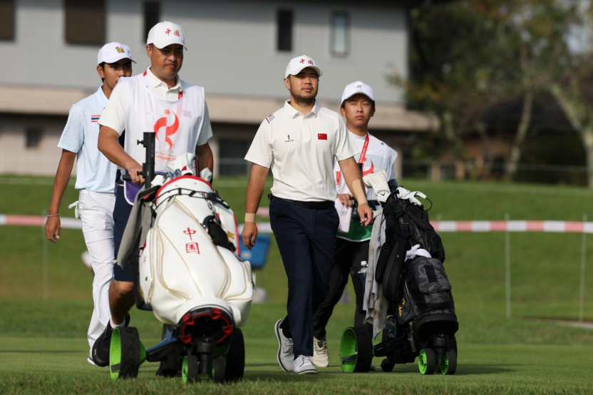 2026爱知·名古屋亚运会高尔夫球比赛首轮战罢 中国男女队双双并列团体第二 殷若宁郑蕴和并列第三