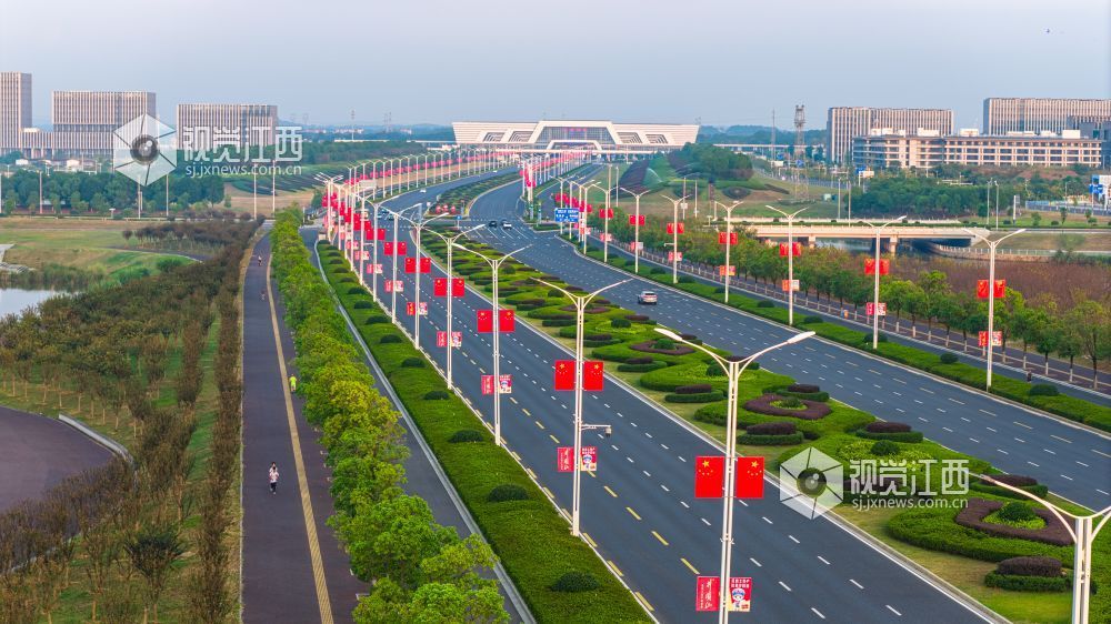 2026年9月28日在江西省吉安市吉州区拍摄的画面。