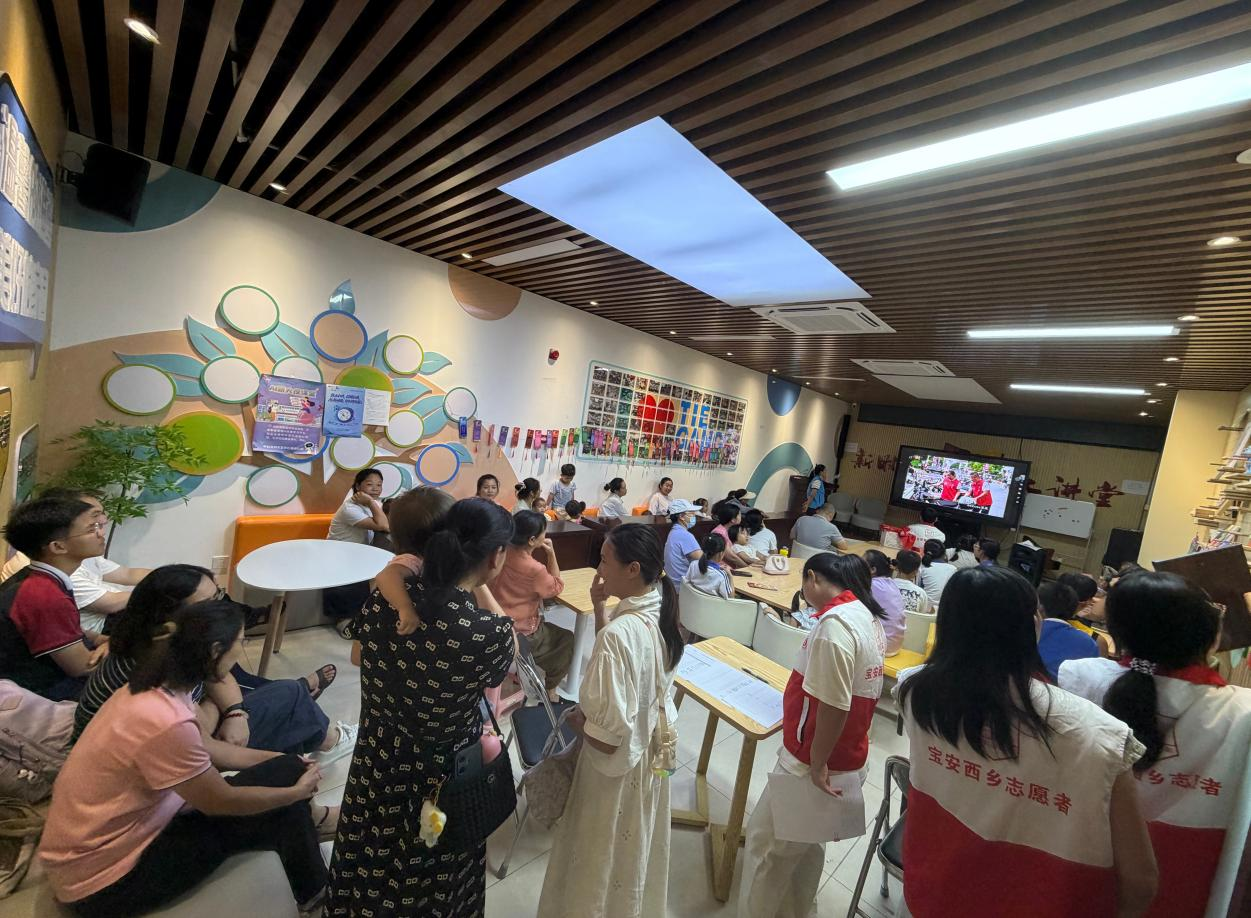 情暖中秋,致敬志愿,铁岗社区开展志愿者中秋趣味打卡活动