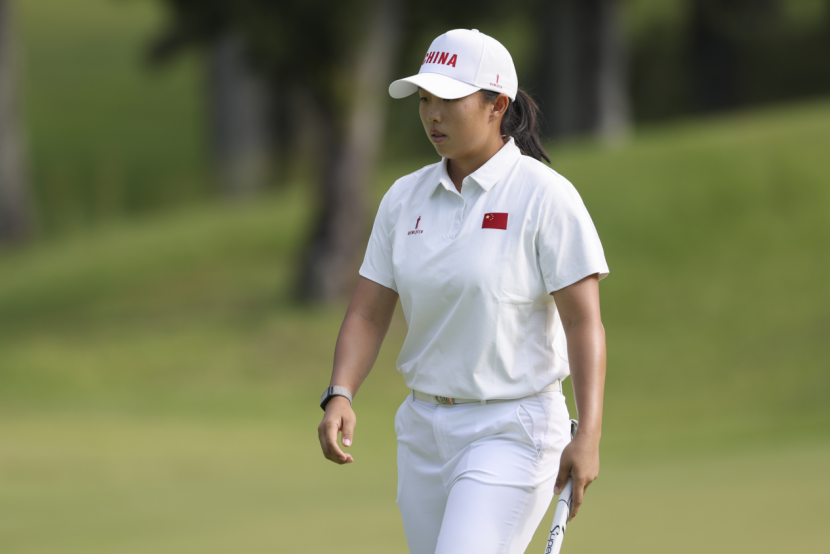 守得云开见月明 中国女队赢亚运会高尔夫女团金牌殷若宁获银牌