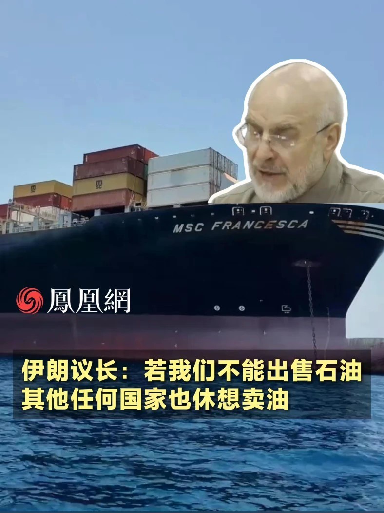 伊朗议长：若我们不能出售石油，其他任何国家也休想卖油#伊朗 #国际 #油价 #社会 #媒体精选计划