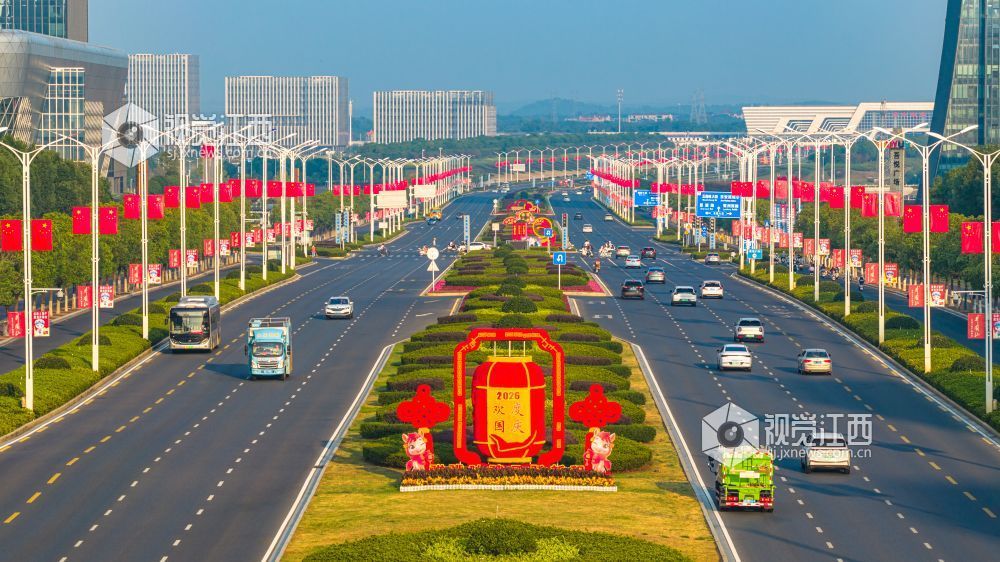 2026年9月28日在江西省吉安市吉州区拍摄的画面。