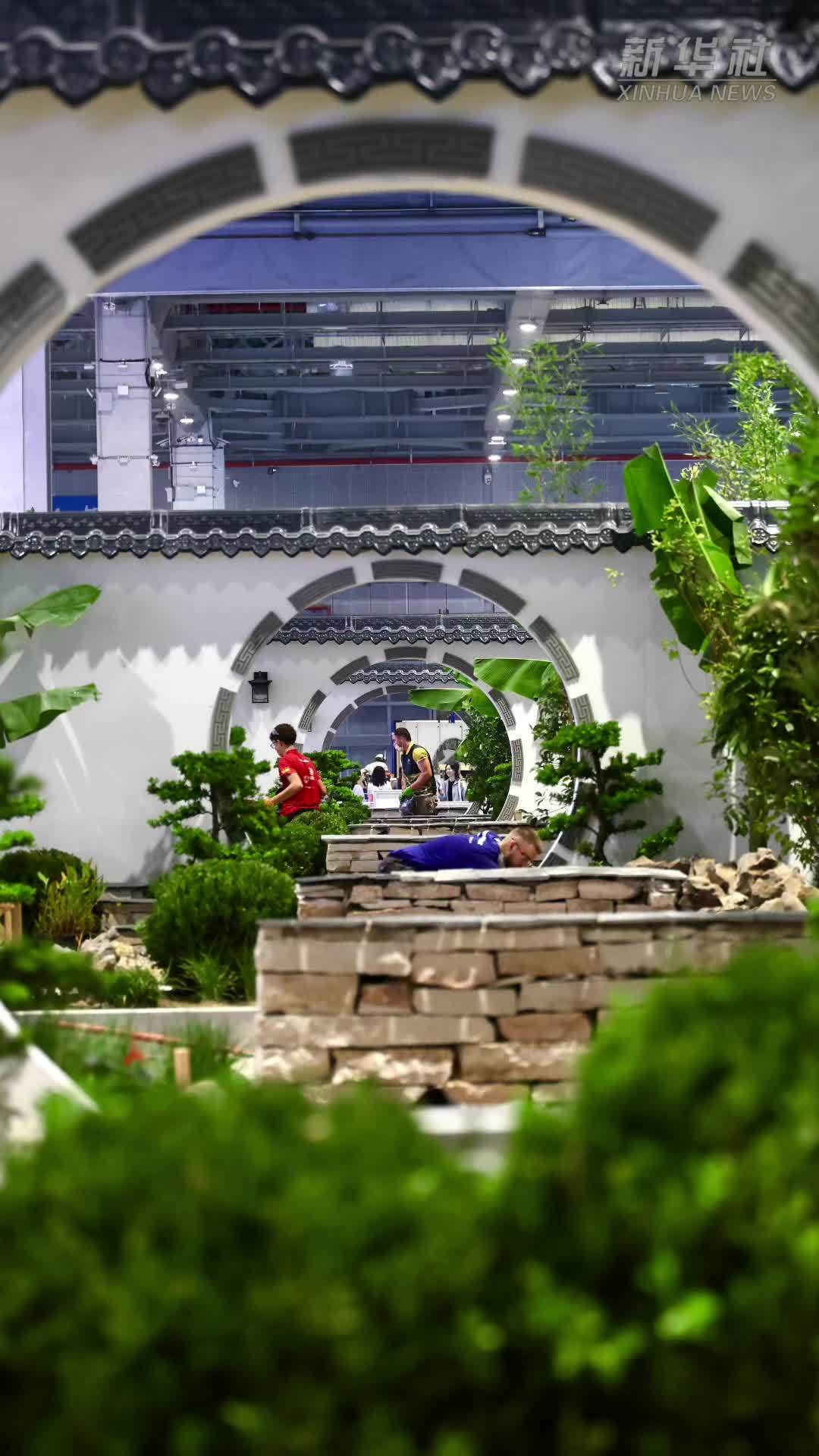 世界技能大赛上的“筋骨皮”