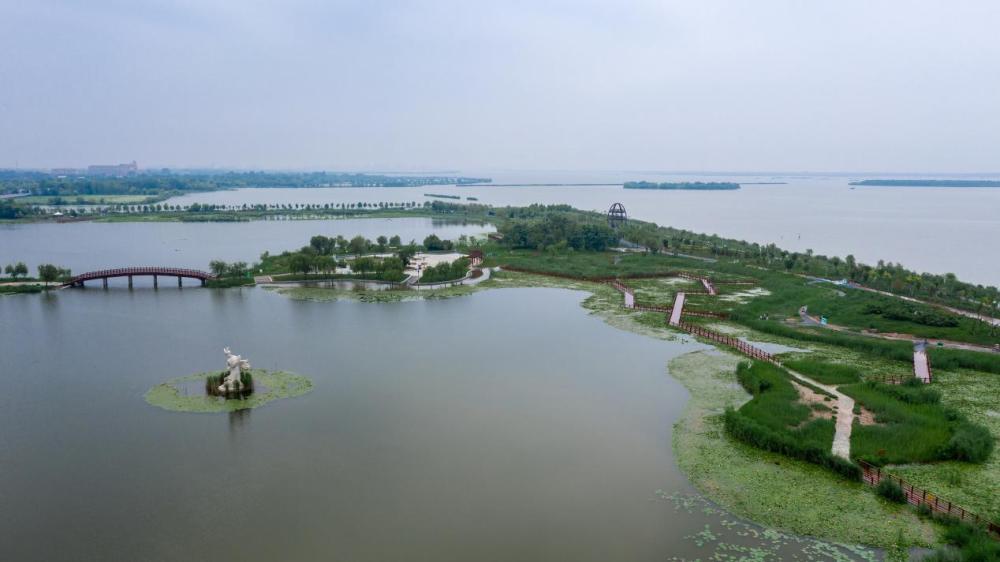 衡水湖。图片来源 视觉中国