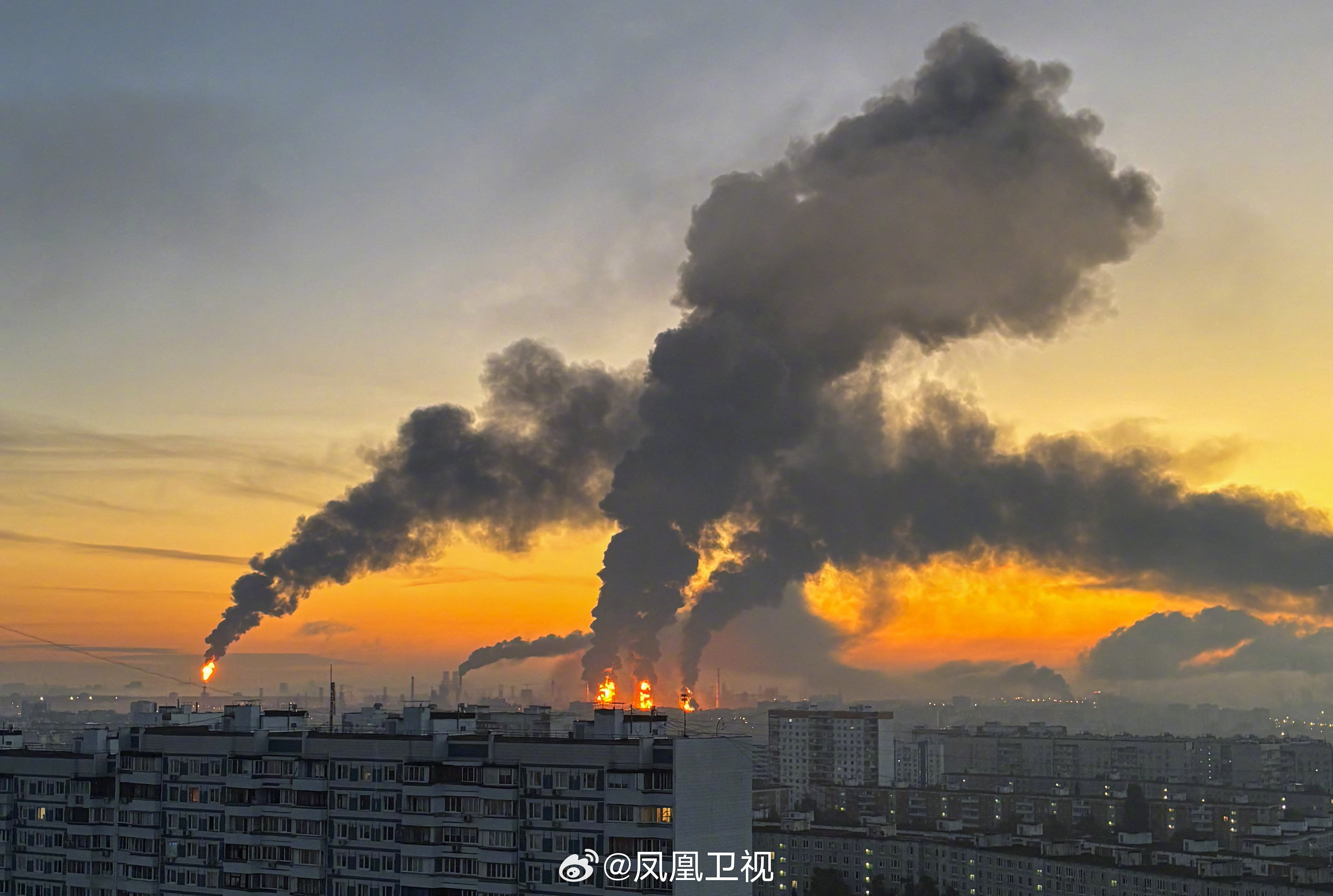 乌军称再打击俄萨马拉石油调度站
