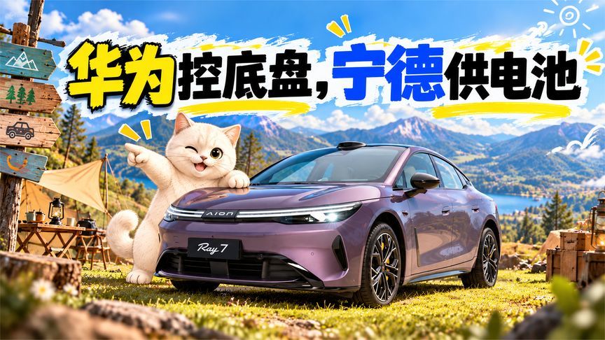 华为控底盘，宁德供电池，埃安这次的家底全拿出来了
