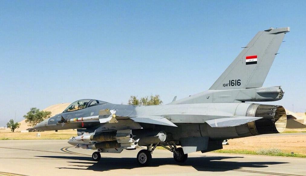 【伊拉克空军现役的F-16战机,为减配版本】