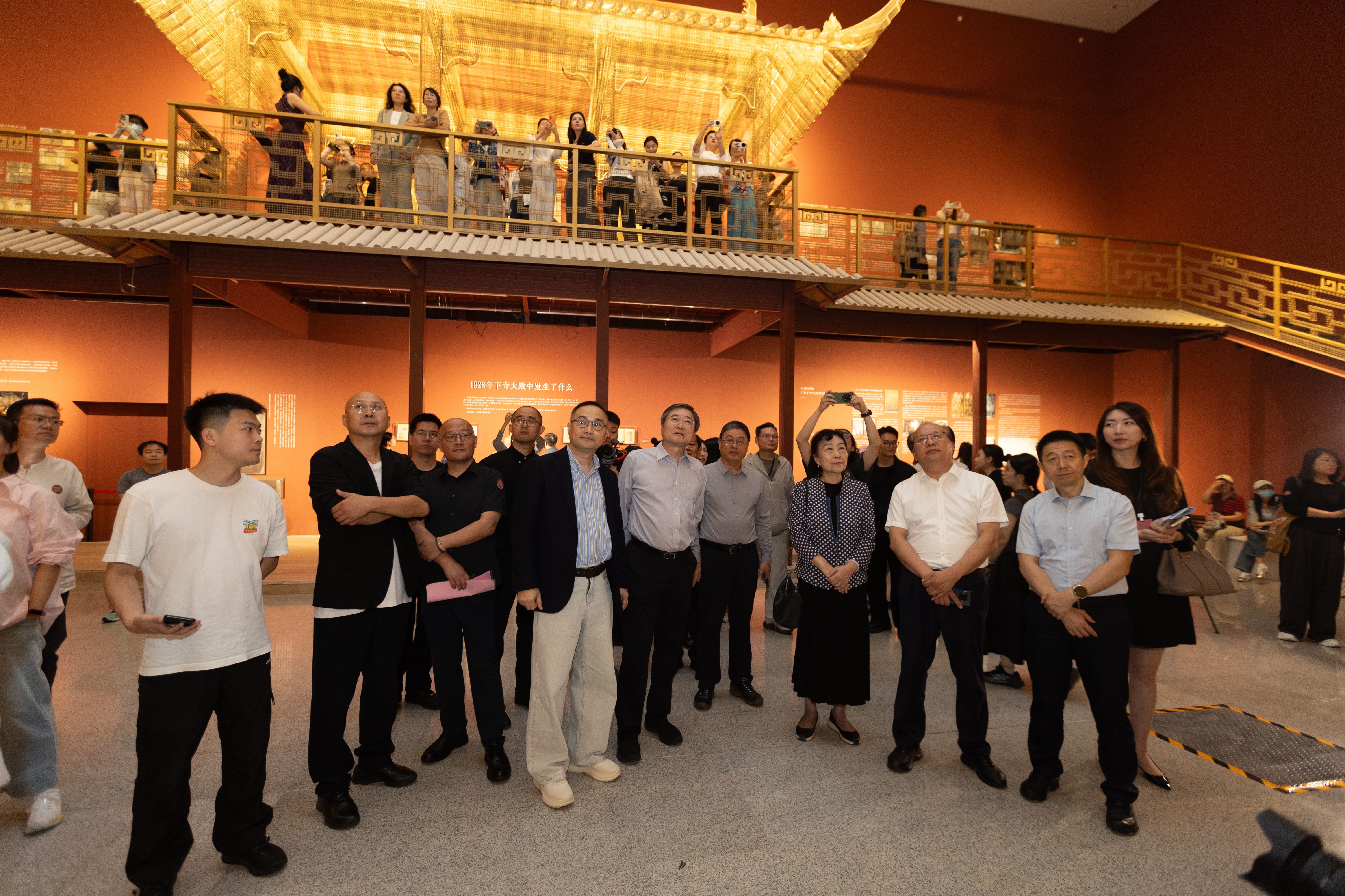 “摹壁寻古 丹青致远——广胜寺《药师佛佛会图》及中国古代壁画传摹展”在京开幕