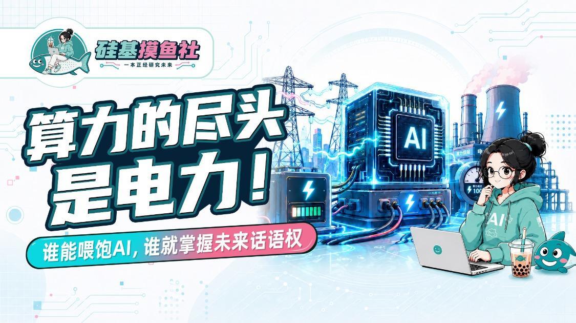 算力的尽头是电力：谁能喂饱AI 谁就掌握未来话语权