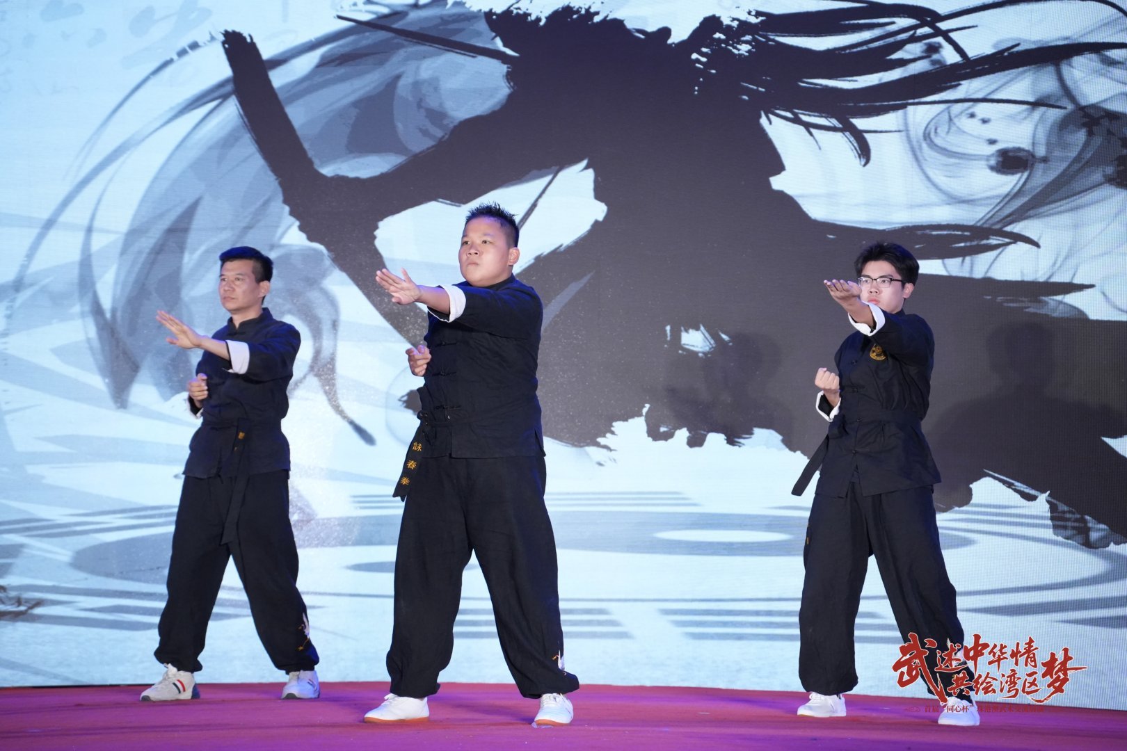 首届“同心杯”珠港澳武术交流展演在珠海高新区举行