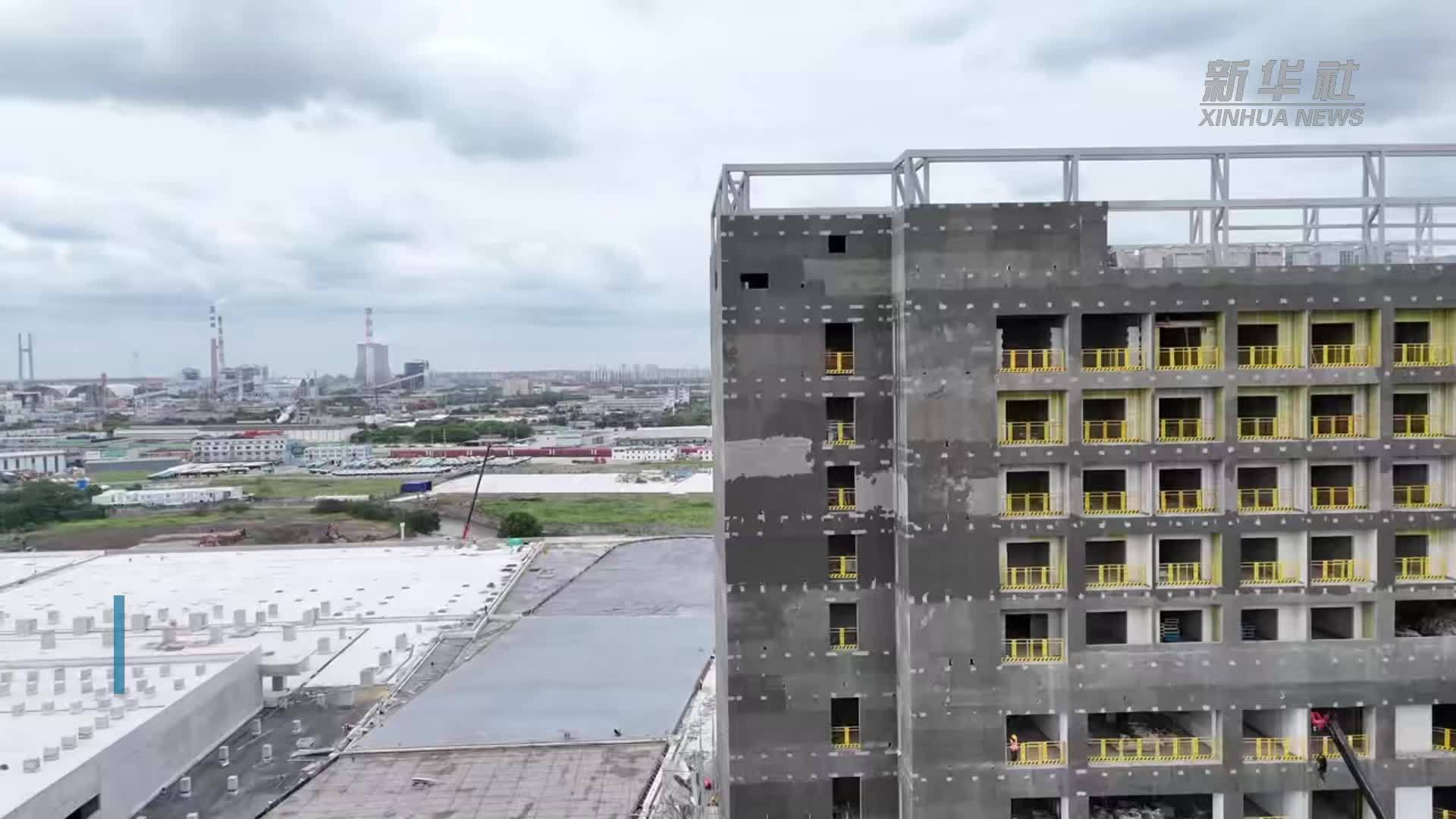 上海在建最大地铁车辆段主体封顶