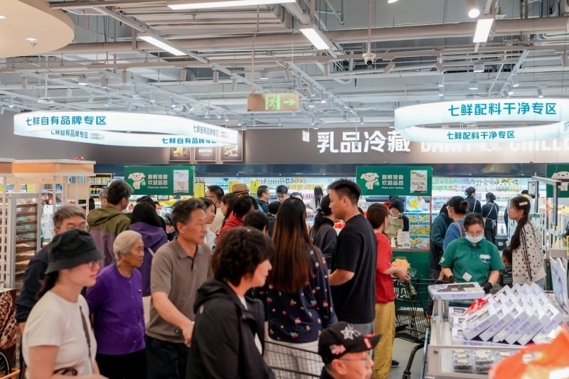 京东七鲜自有品牌销量增长超200%,新鲜零食、火锅食材成重要增长引擎