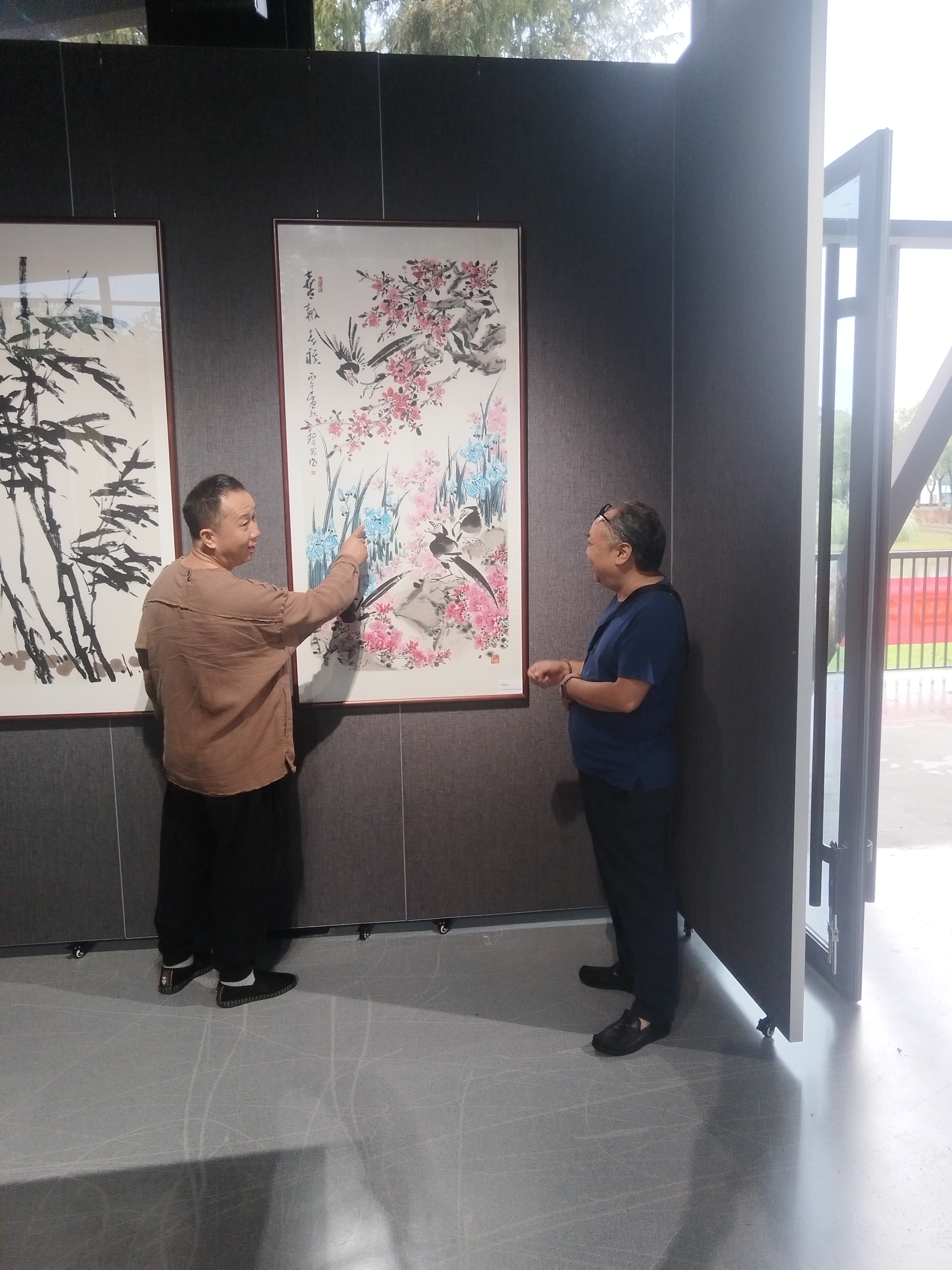 长沙园林生态园国庆书画名家邀请展盛大启幕