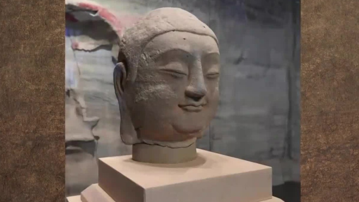 天龙山石窟佛首现身日本拍卖行，国家出手追索，华侨自掏腰包促成文物归国