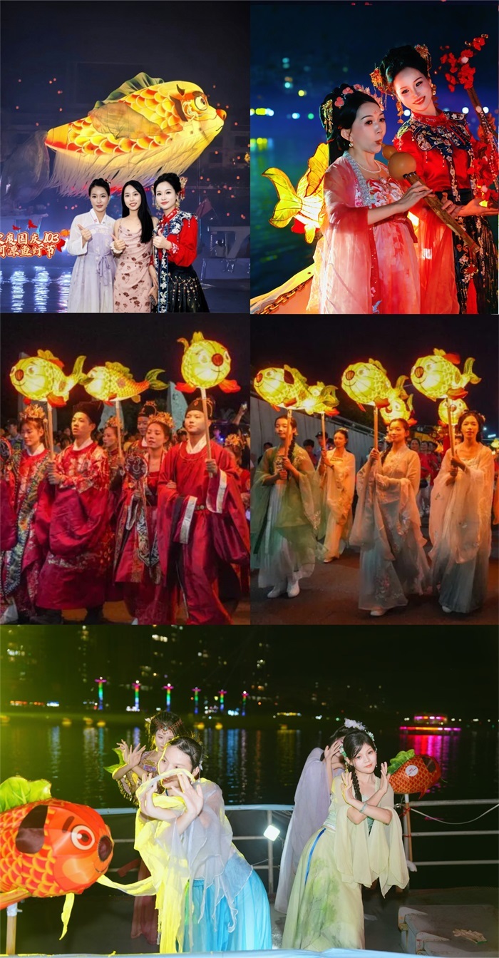 渔火耀源城 文旅促振兴｜“江湖渔火 太平夜市”河源第三届鱼灯夜游活动圆满落幕