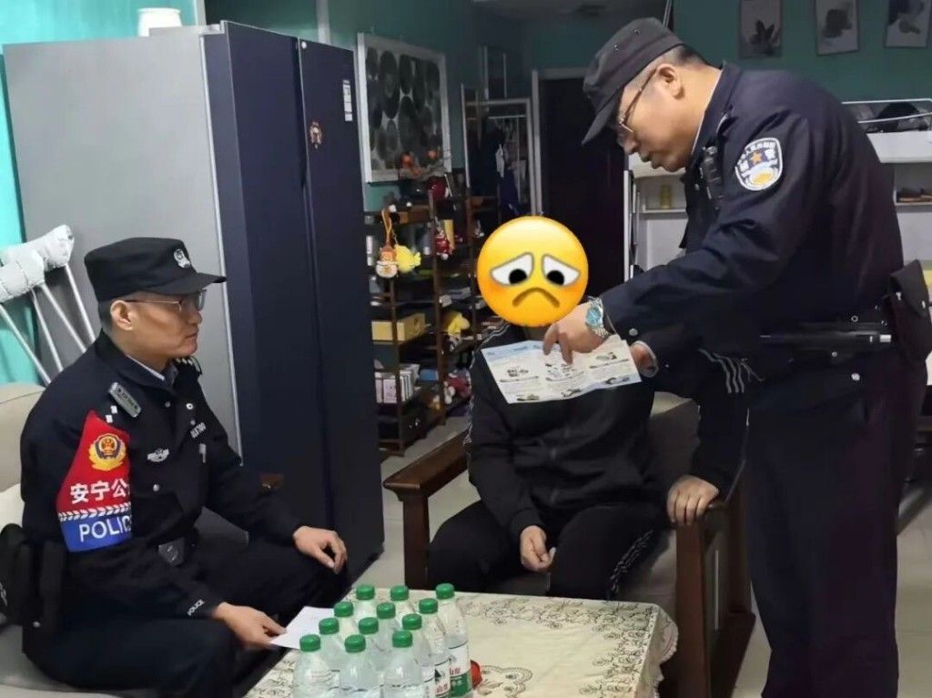 民辅警上门劝阻