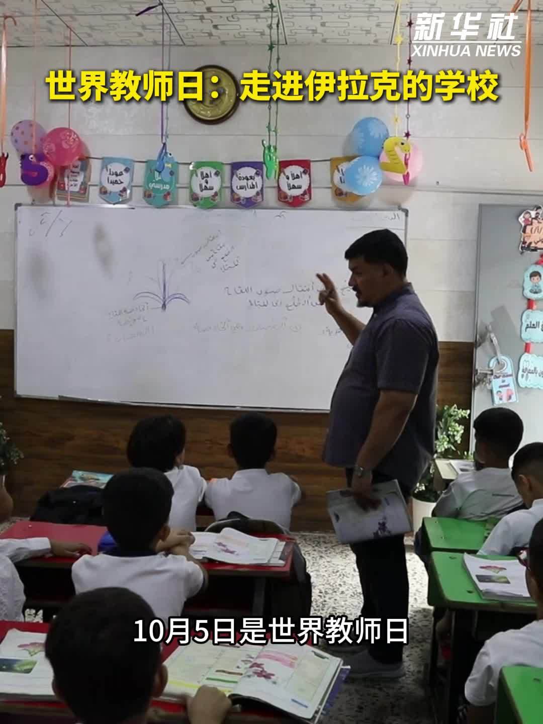 世界教师日：走进伊拉克的学校