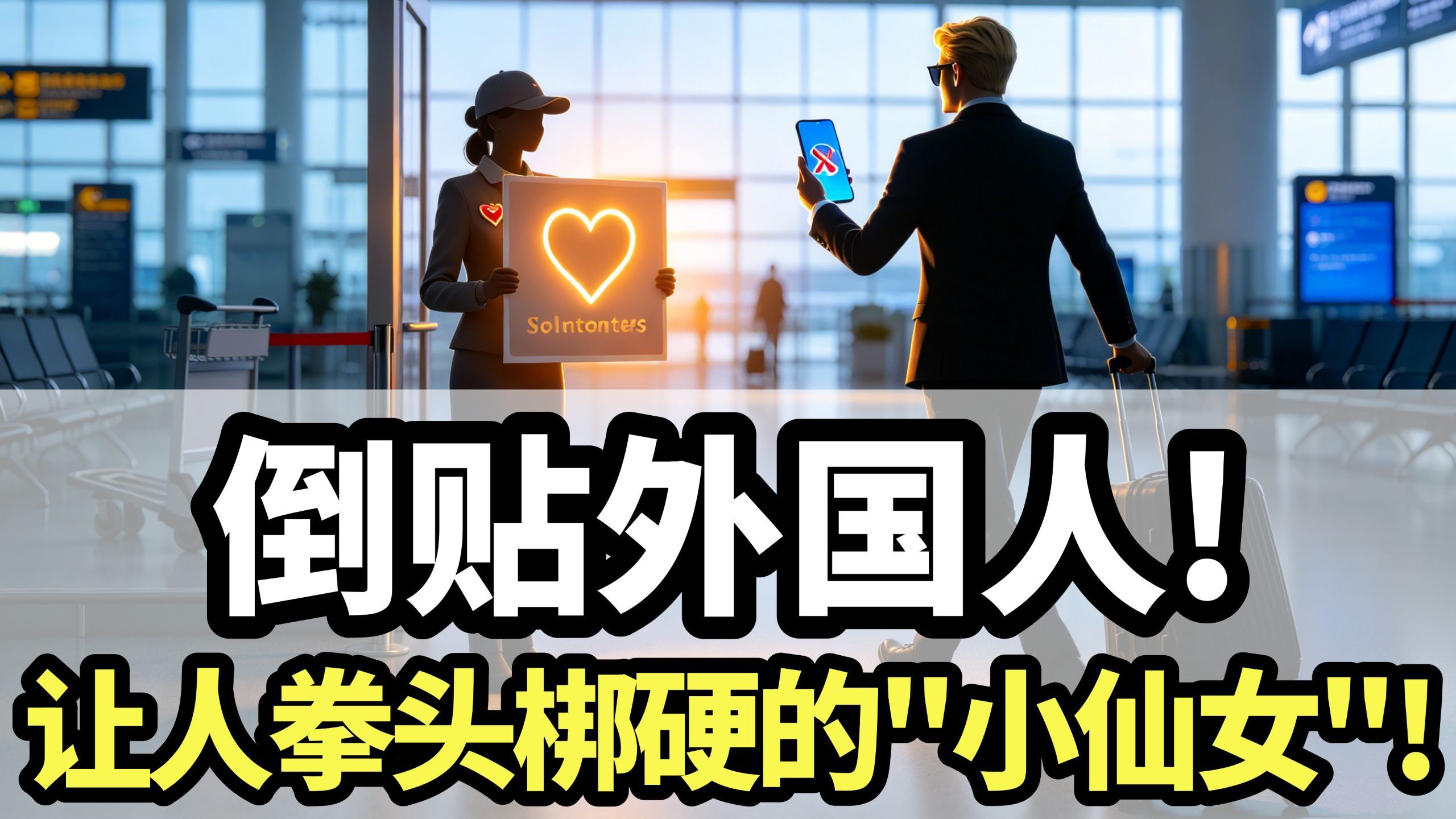 中国那些倒贴外国人的小仙女，每一头都能看得中国男人拳头硬了