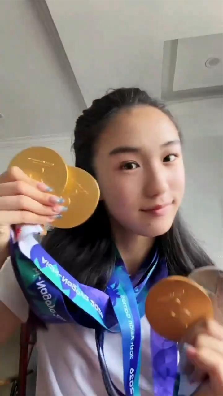 17岁陈妤颉100米冠军，干得漂亮！洛杉矶奥运见