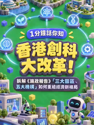 香港创科大改革！