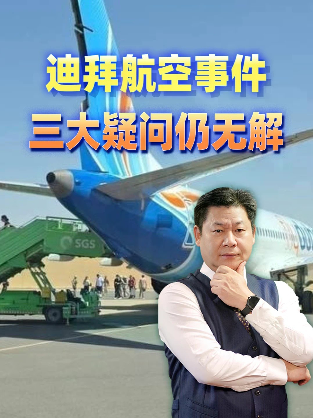 罪名定了，视频也公开了，迪拜航空这起空中袭击疑点反而更多了#全球创作者计划 #零基础看懂全球