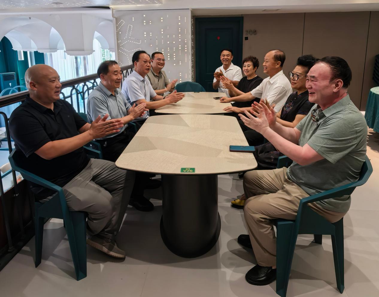 三亚市志愿服务联合会与济宁市拥军优属协会交流分享拥军公益活动