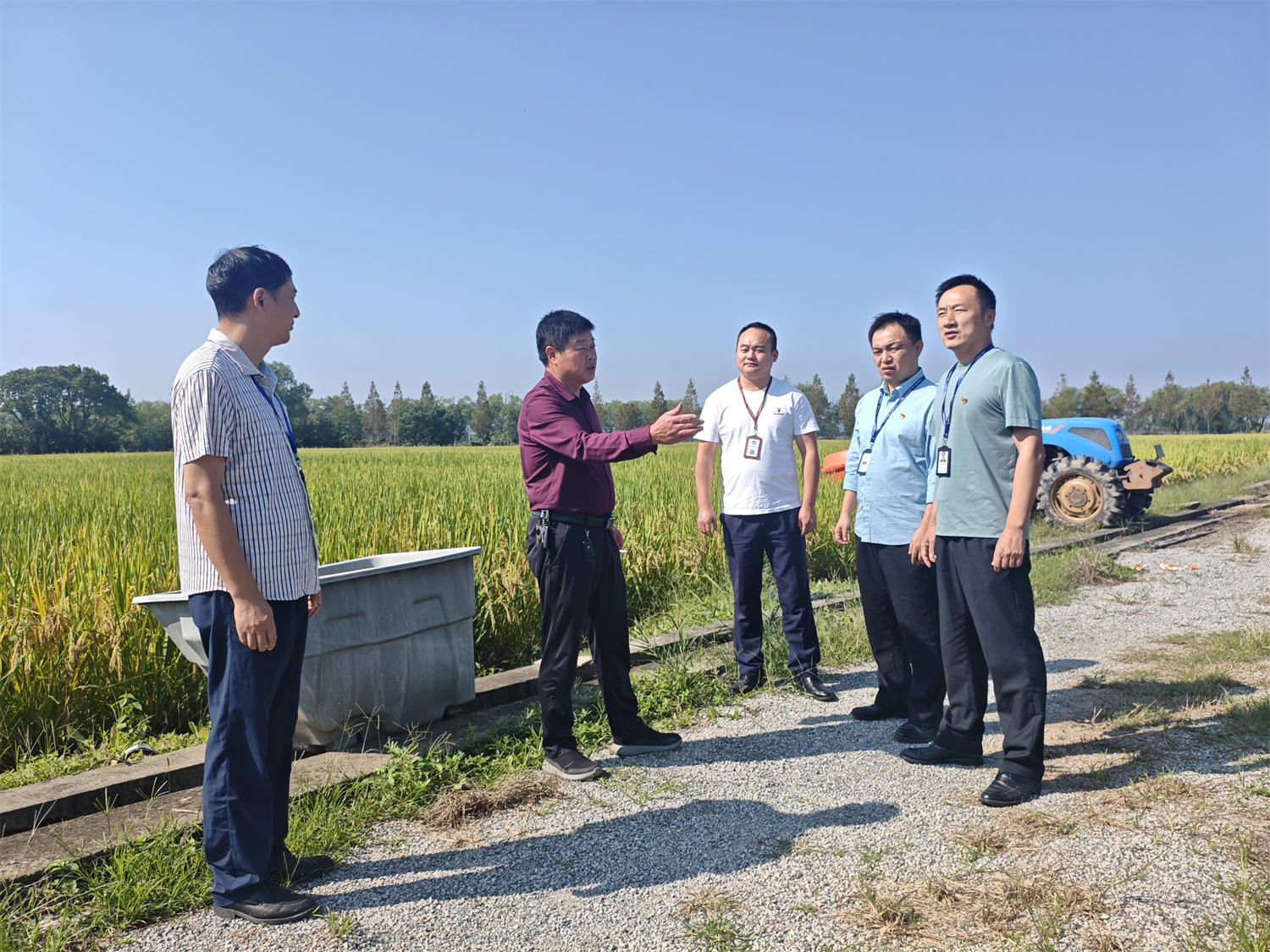 田埂上的“秋收第一课”:江北部门联动送服务,预约式指导到田间