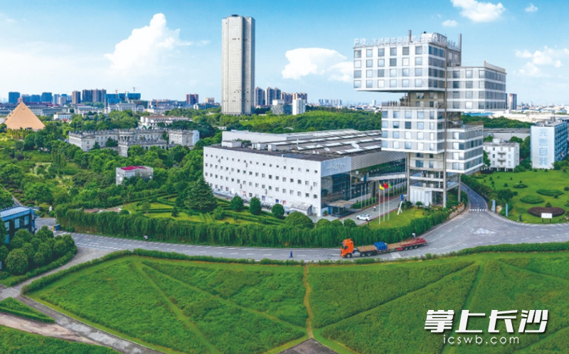 远大科技园绿色低碳场景。受访单位供图