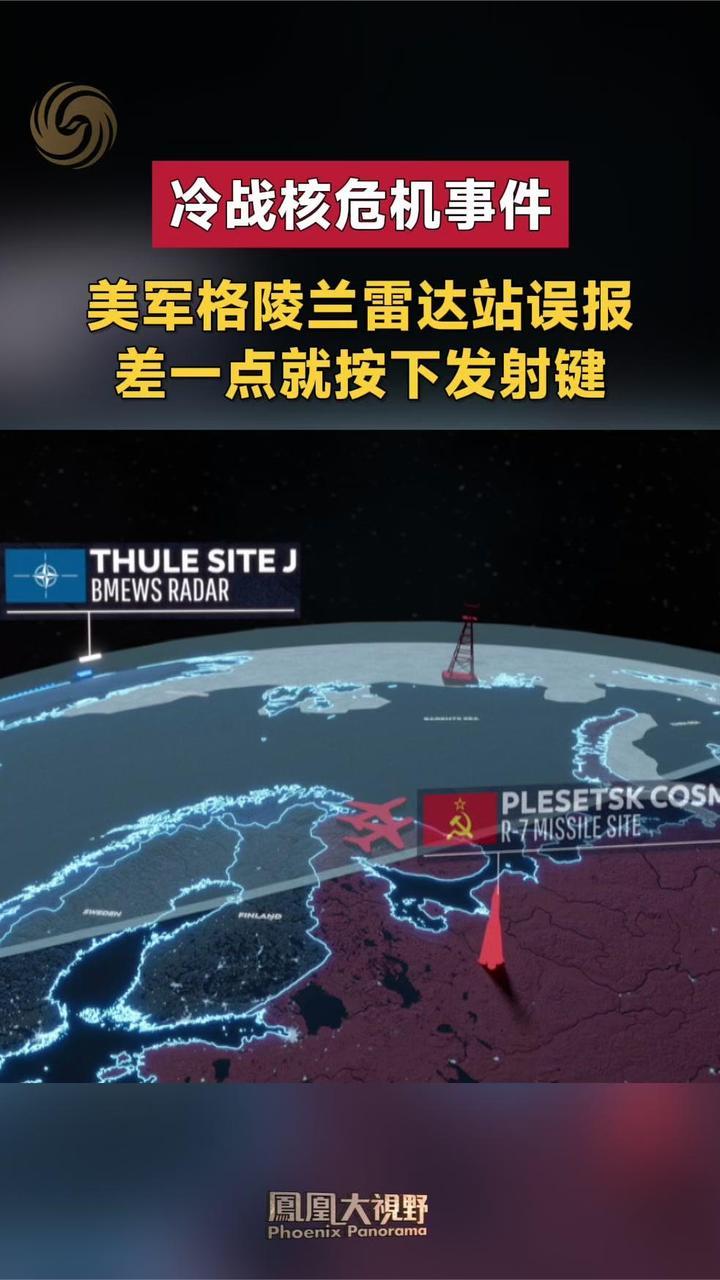 冷战核危机事件 美军格陵兰雷达站误报 差一点就按下发射键