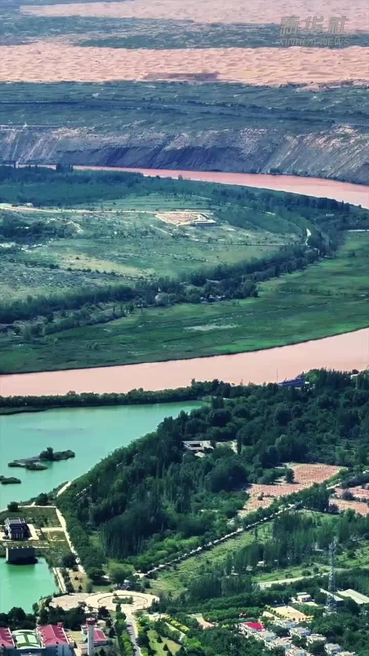 美丽中国行·大河长歌｜一河穿沙看中卫
