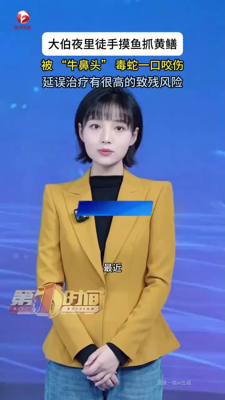 男子夜间下田抓黄鳝误抓毒蛇被咬