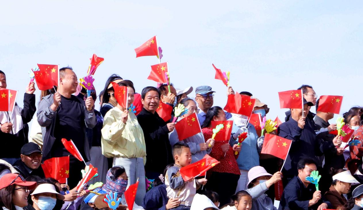 活动现场(民勤县融媒体中心供图)