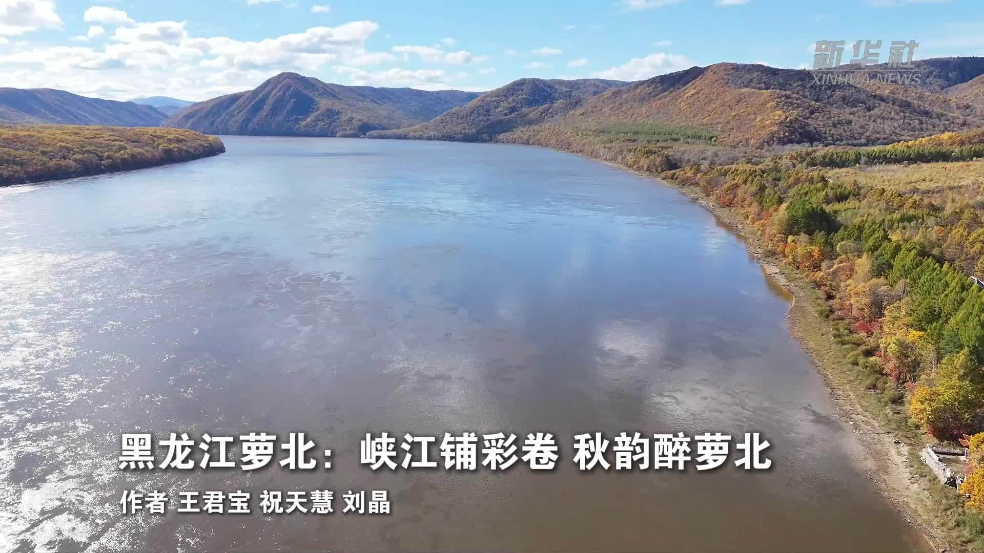 黑龙江萝北：峡江铺彩卷 秋韵醉萝北