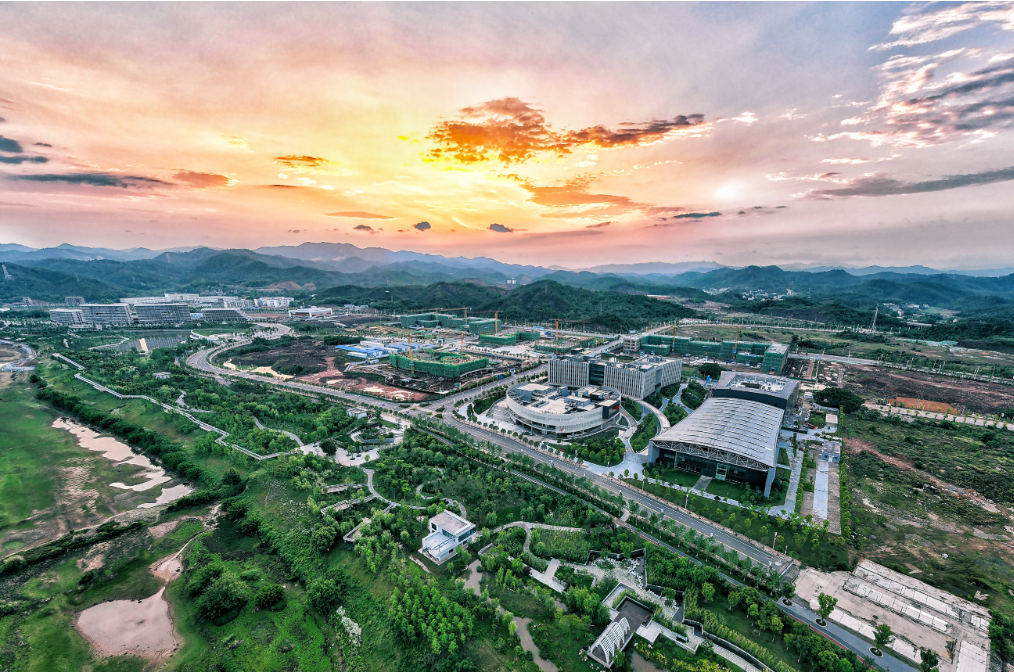 俯瞰苏区科技振兴中国科学院创新研究院。