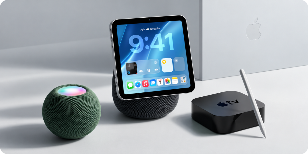 HomePad 概念图,非最终产品外观