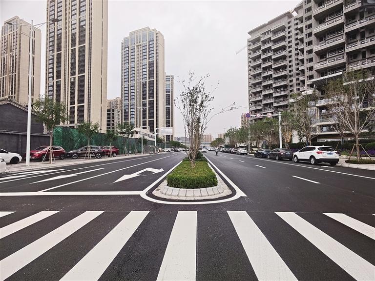 畅通后的马滩片区S187-2号路