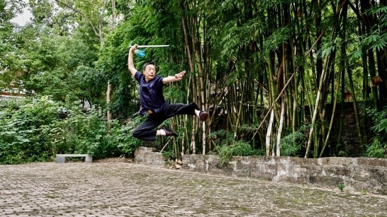 深耕武道 薪火相传——非遗六合拳传人赵通足的武术人生