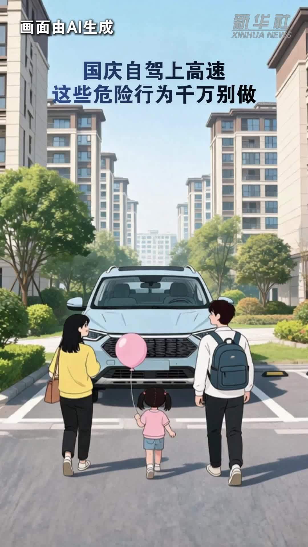 AI科普：国庆自驾上高速，这些危险行为千万别做