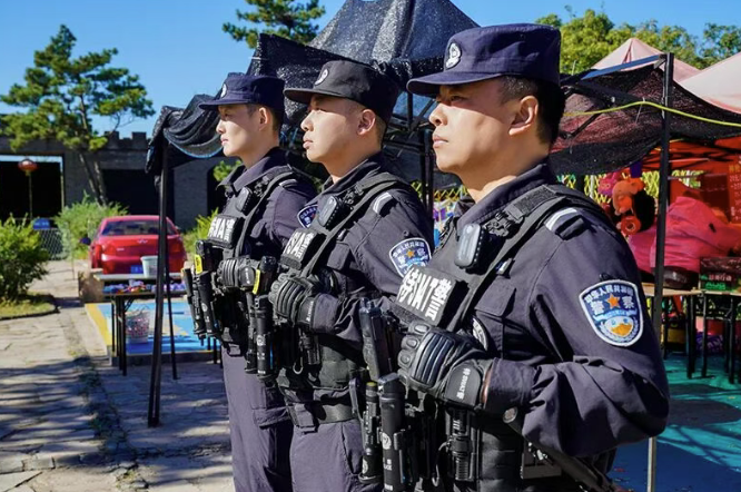 法库公安国庆期间全力护航秋收,筑牢辖区平安防线