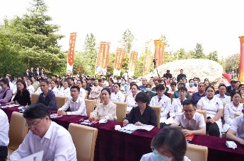 山东大学齐鲁医院·淄博市高新区城市医疗集团转会诊服务中心在淄博世博高新医院启动