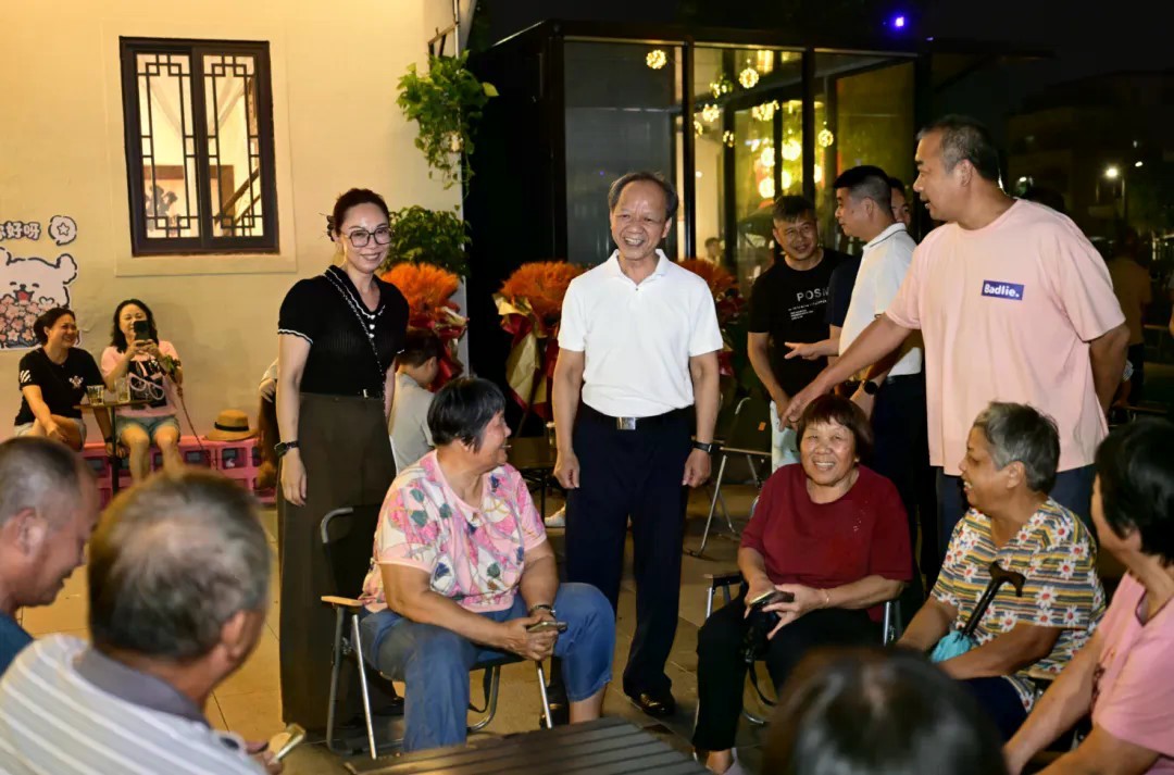 郭文海调研中山东区:打造一批水岸咖啡音乐会客厅,高质量推进“百千万工程”