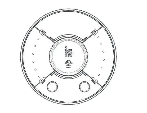 LG 智能门锁、恒温器的监管申报示意图
