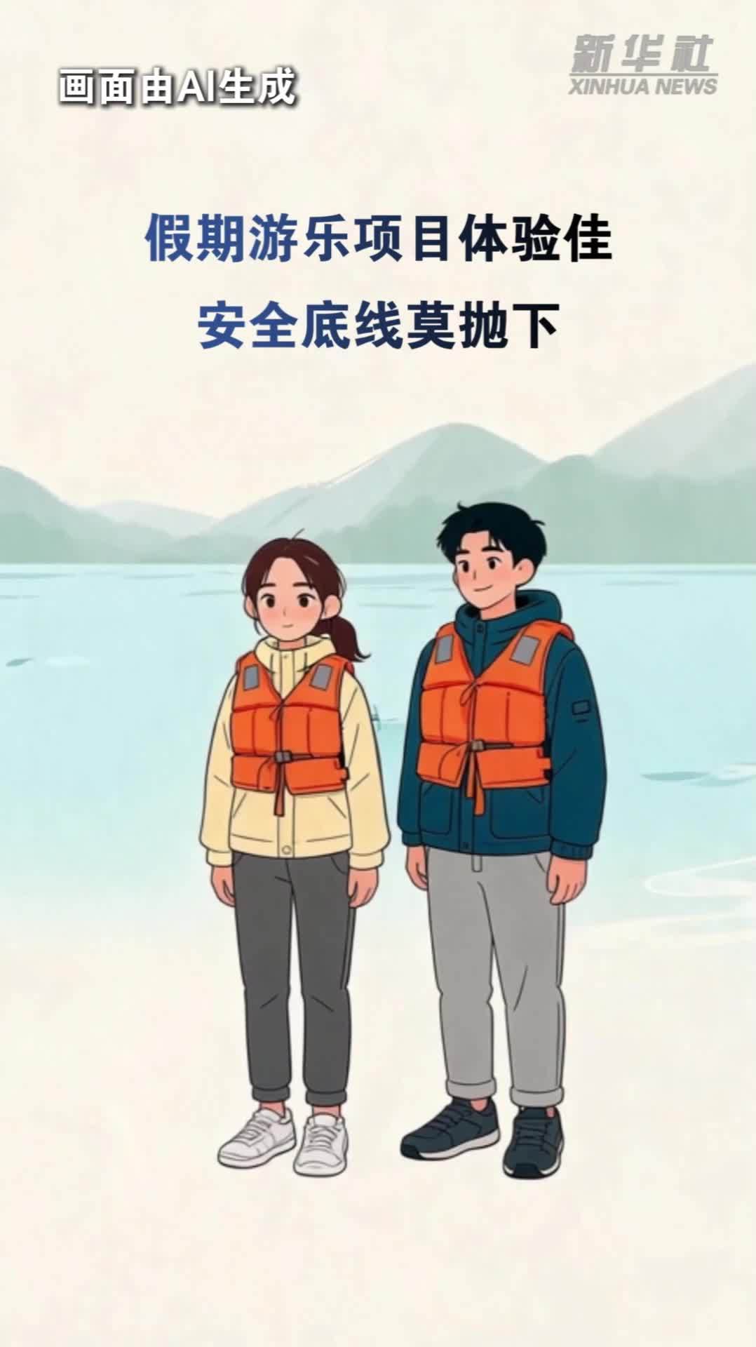 AI科普：假期游乐项目体验佳，安全底线莫抛下
