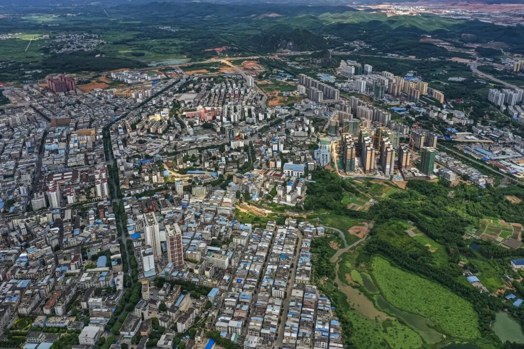 扶绥县县城风光。图/图虫创意