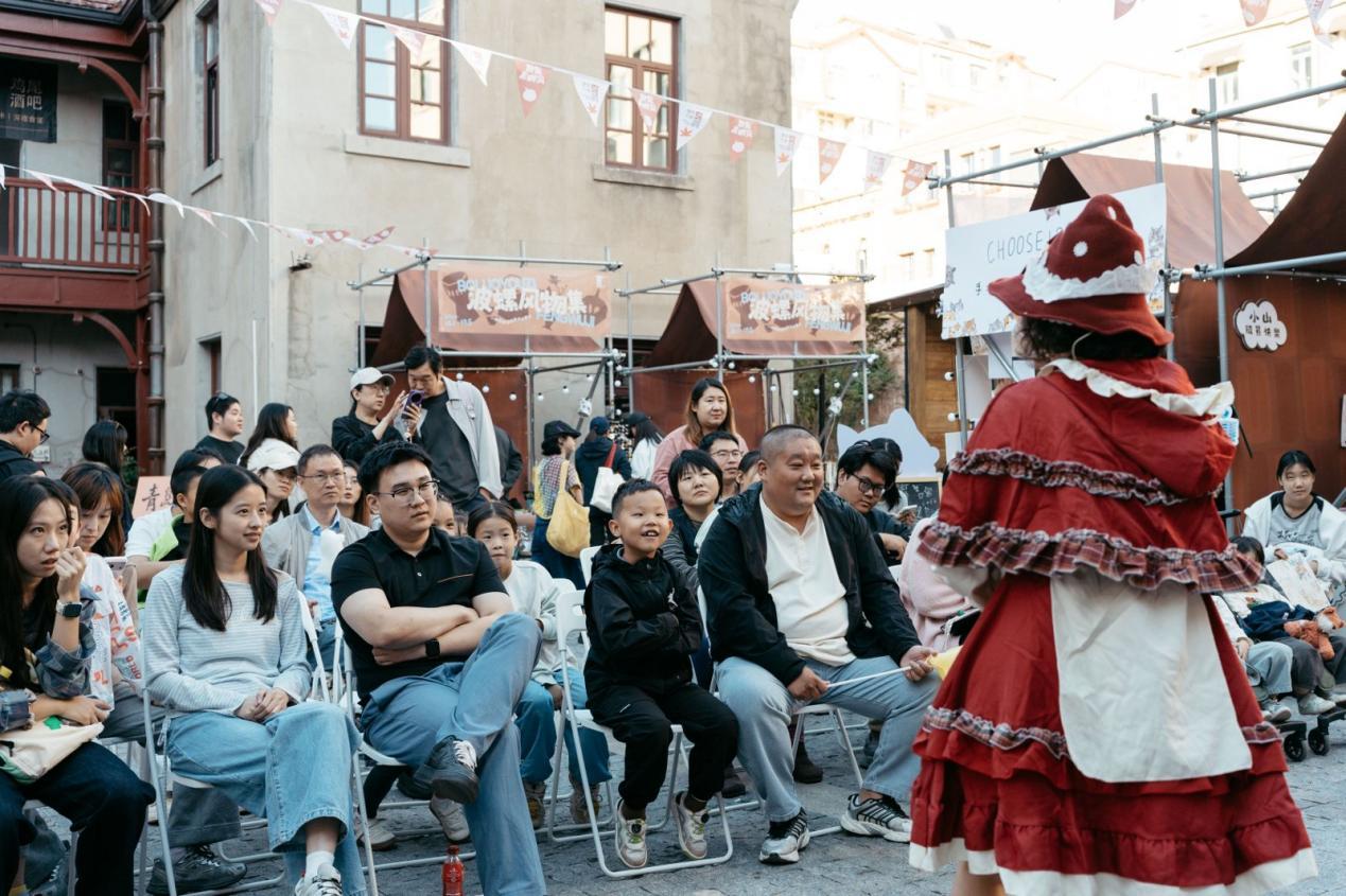 无棣路街区串起国庆秋日好时光